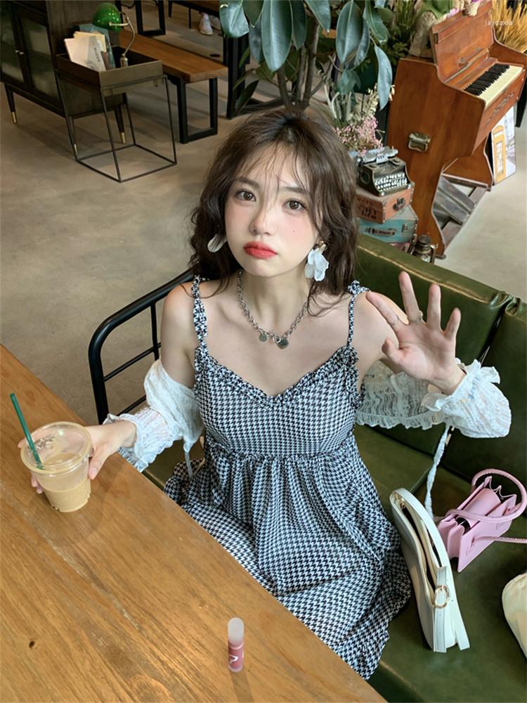 Casual Dresses GkyocQ Ruffled Plaid Suspender Dress Women Ruffle Summer One-piece 2023 French Vintage A-line Robe Vestidos Ladies, Cardigan
Casual Dresses GkyocQ Ruffled Plaid Suspender Dress Women Ruffle Summer One-piece 2023 French Vintage A-line Robe Vestidos Ladies, Cardigan