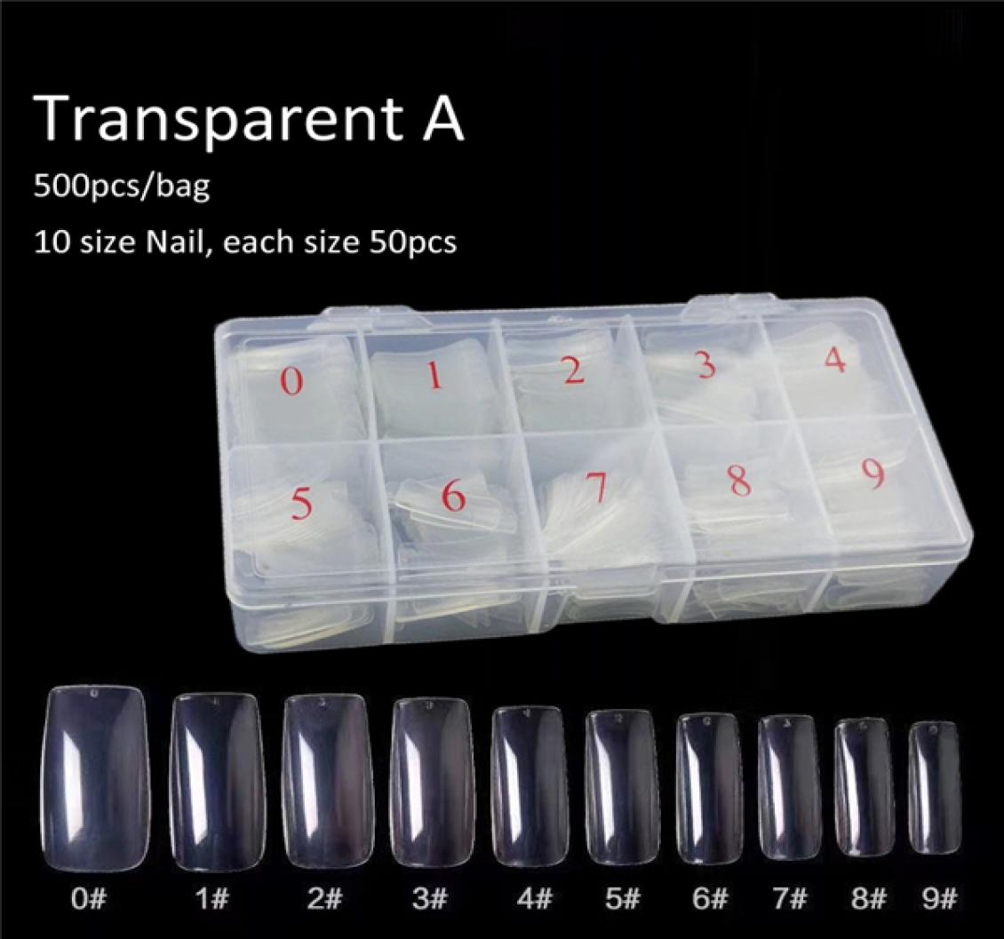 Tamax 500Pcsbox False Nail full cover half stick and french style white natural transparent clear color fake nails nail art tool4220383, Black
Tamax 500Pcsbox False Nail full cover half stick and french style white natural transparent clear color fake nails nail art tool4220383, Black