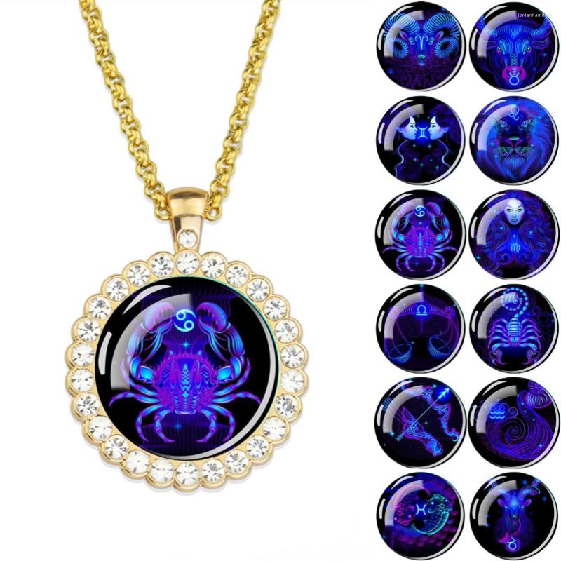 Pendant Necklaces 12 Constellation Rhinestone Fashion Jewelry Exclusive Necklace Birthday Gift
Pendant Necklaces 12 Constellation Rhinestone Fashion Jewelry Exclusive Necklace Birthday Gift