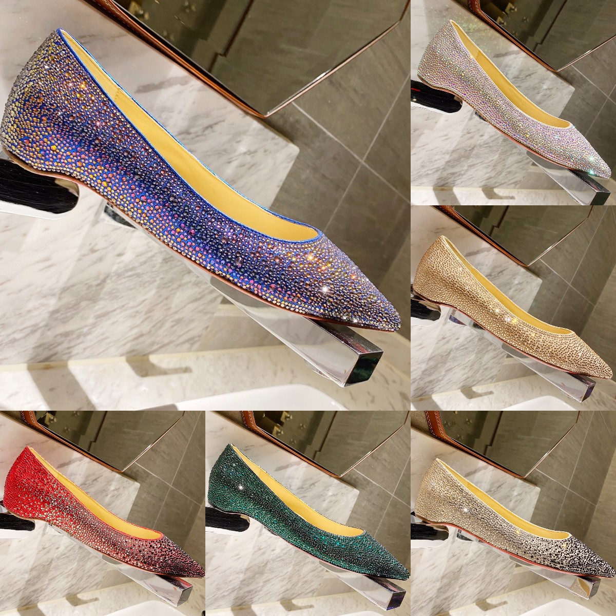 Kates Drill Sandal Designer Women Crystal Flat Sole Sandals Top -Quality Luxury Wedding Party Platform Summer Fashion Slide Slippers, Colour 11
Kates Drill Sandal Designer Women Crystal Flat Sole Sandals Top -Quality Luxury Wedding Party Platform Summer Fashion Slide Slippers, Colour 11