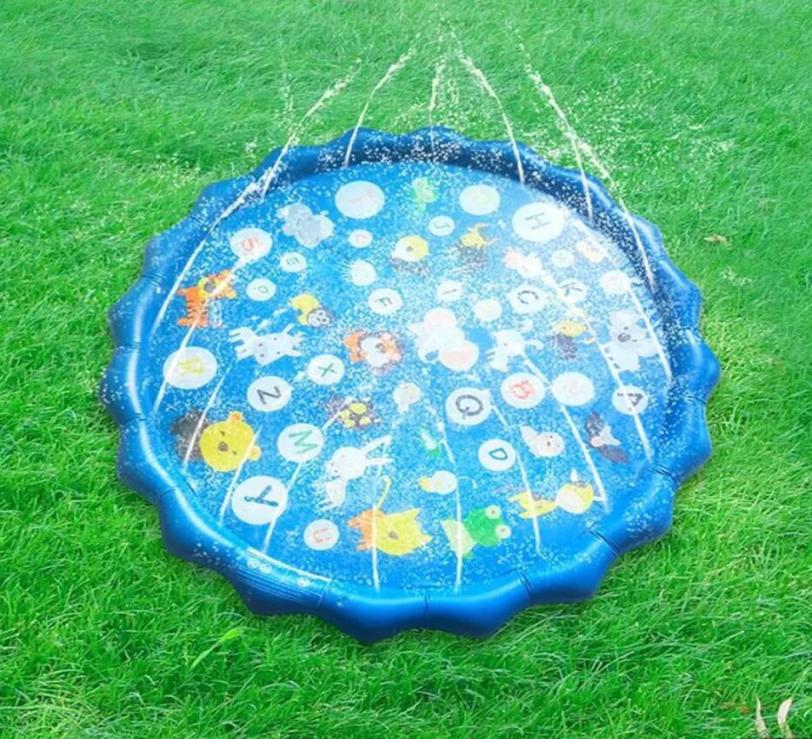 170cm Inflatable Spray Water Mat Animal Inflating Waters Jets Fun Games Children Sprinkler Play Mats Carpet Beach Cushion Toys Gar2440860
170cm Inflatable Spray Water Mat Animal Inflating Waters Jets Fun Games Children Sprinkler Play Mats Carpet Beach Cushion Toys Gar2440860