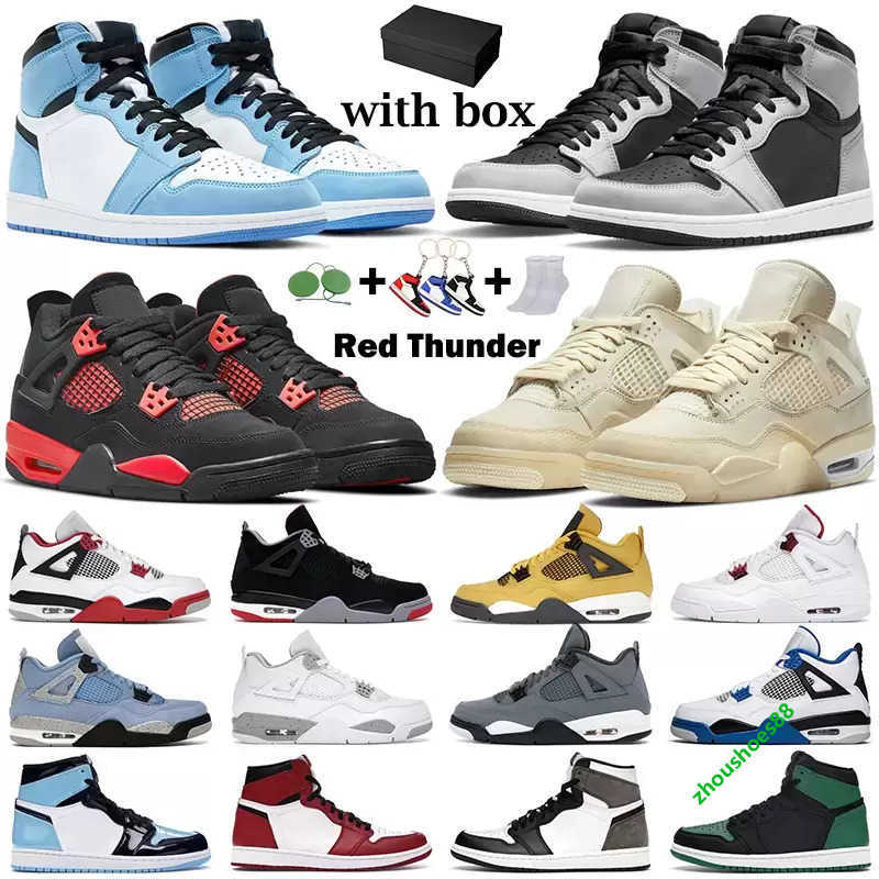 Box With 2023 men women basketball shoes 4 4s Red Thunder Sail Black Cat White Oreo Tour Yellow 1s University Blue Hyper Royal Twist Chicago Pine Green mens sneakers w, 36
Box With 2023 men women basketball shoes 4 4s Red Thunder Sail Black Cat White Oreo Tour Yellow 1s University Blue Hyper Royal Twist Chicago Pine Green mens sneakers w, 36