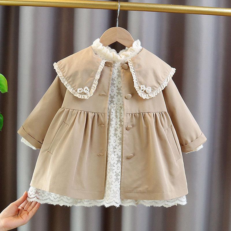 Jackets 2023 Baby Girls Sweet Lace Collar Bow Trench Coats Spring Autumn Kids Princess Birthday Overcoat Children Clothes, Pink
Jackets 2023 Baby Girls Sweet Lace Collar Bow Trench Coats Spring Autumn Kids Princess Birthday Overcoat Children Clothes, Pink