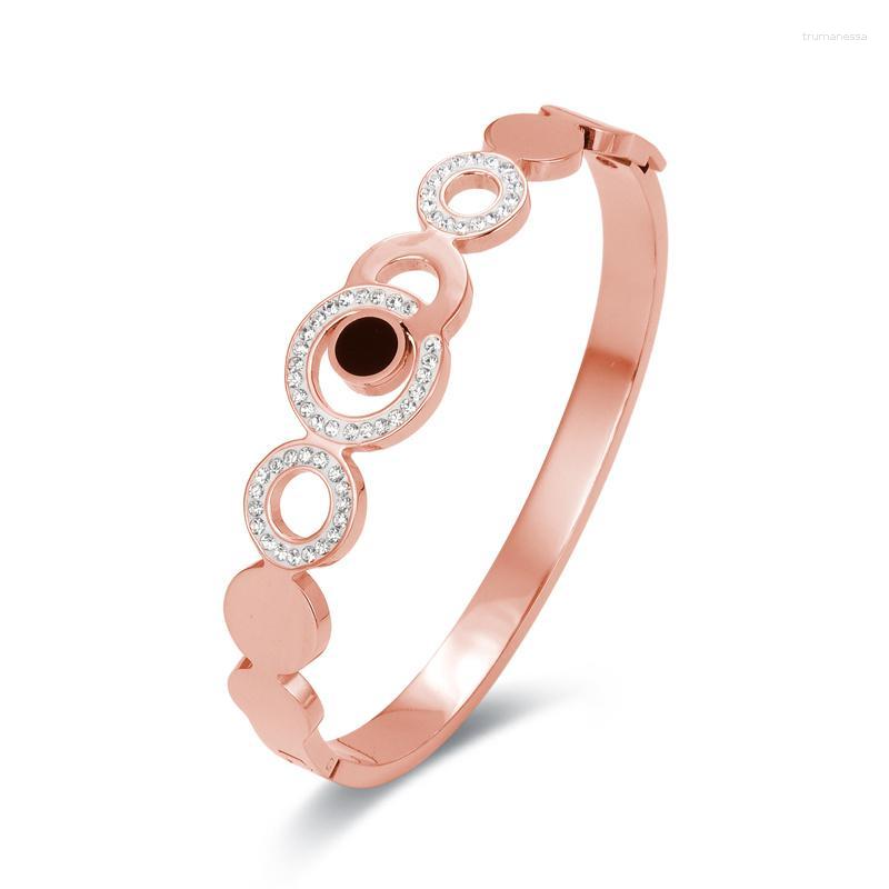 Bangle FYSARA Fashion 316L Stainless Steel Float Crystal Bracelet Bangles For Women Floating Jewelry Accessories Raym22
Bangle FYSARA Fashion 316L Stainless Steel Float Crystal Bracelet Bangles For Women Floating Jewelry Accessories Raym22