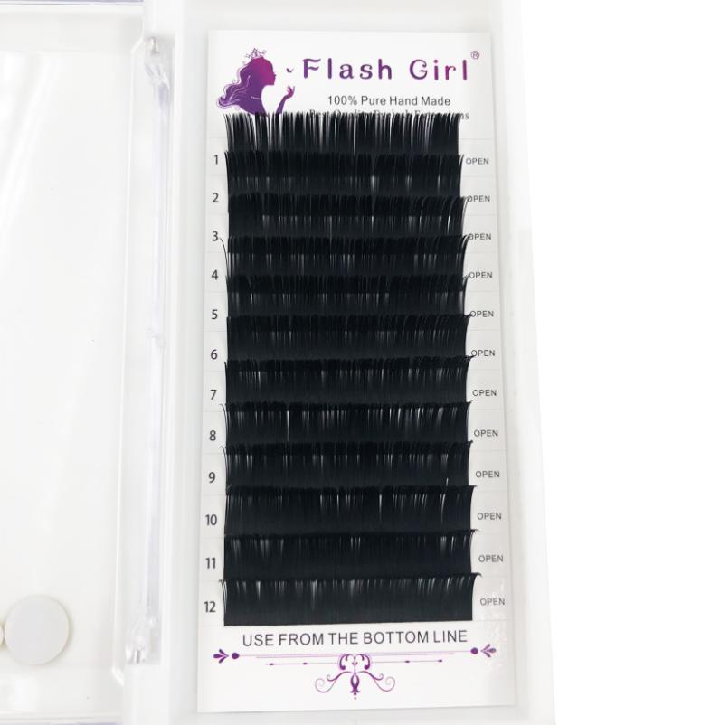 Whole Flash girl Classic Eyelash Extension Sample 020 13MM Lashes Individual Mink Eyelash Extension Private Label6526919
Whole Flash girl Classic Eyelash Extension Sample 020 13MM Lashes Individual Mink Eyelash Extension Private Label6526919
