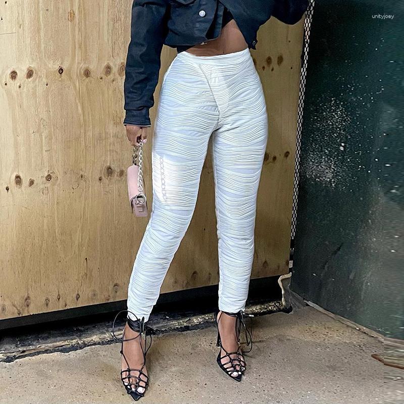 Women' Pants Skin Texture Pencil For Casual Women Elastic Irregular High Waist Trousers Bottoms Party Lady White Tight Streetwear, Black
Women' Pants Skin Texture Pencil For Casual Women Elastic Irregular High Waist Trousers Bottoms Party Lady White Tight Streetwear, Black