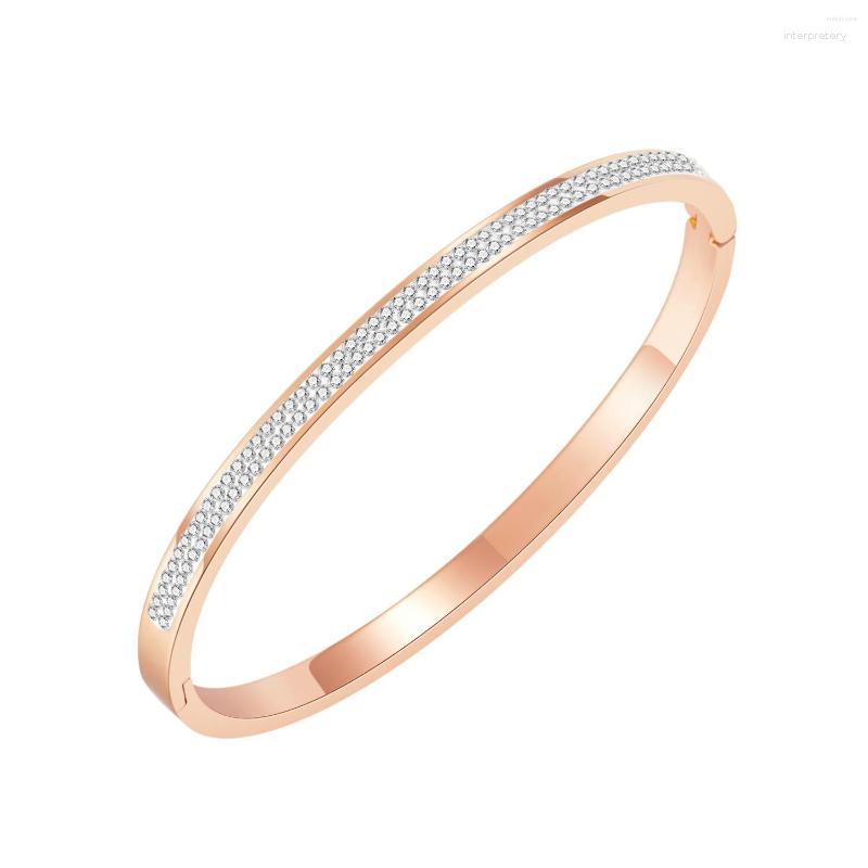 Bangle Wholesale Trendy Clay Pave Setting Charm Bracelets For Women Stainless Steel Bracelet Birthday Gift
Bangle Wholesale Trendy Clay Pave Setting Charm Bracelets For Women Stainless Steel Bracelet Birthday Gift