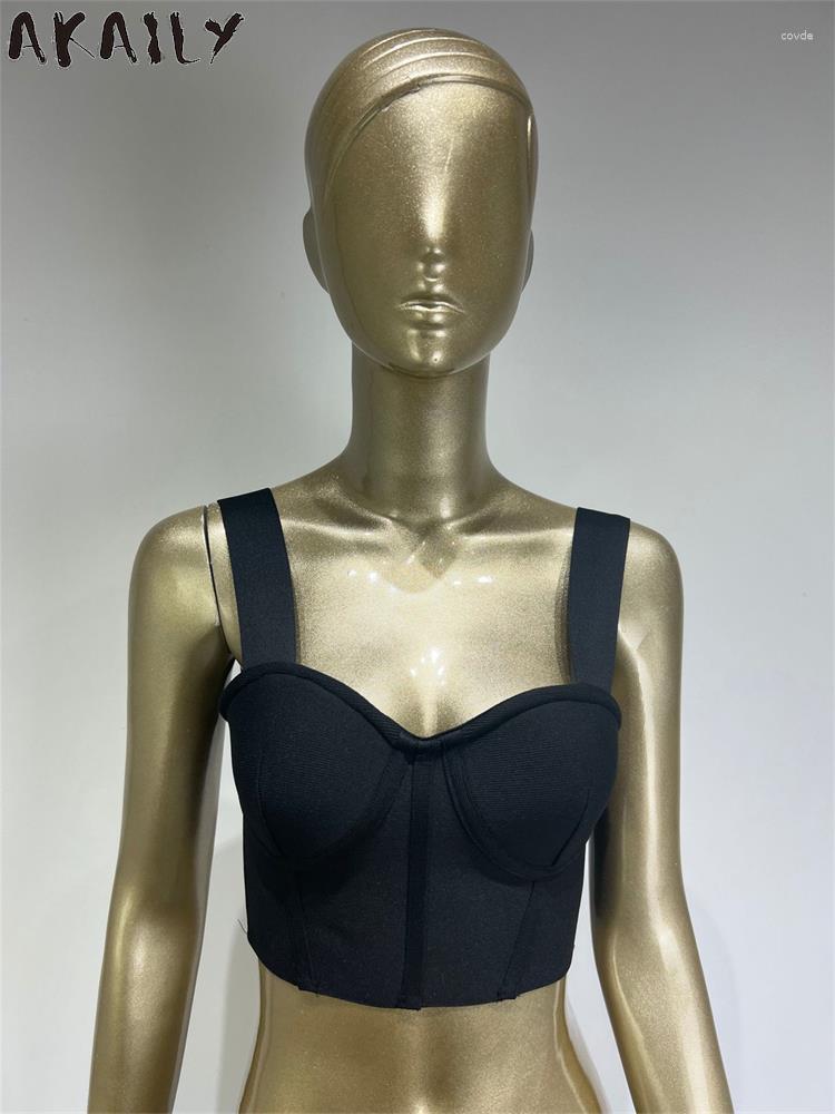 Women's Tanks Akaily Summer Black Elegant Slash Neck Backless Crop Tops For Women 2023 Sexy White Bandagezip Up Tank Night Club Outfits
Women's Tanks Akaily Summer Black Elegant Slash Neck Backless Crop Tops For Women 2023 Sexy White Bandagezip Up Tank Night Club Outfits
