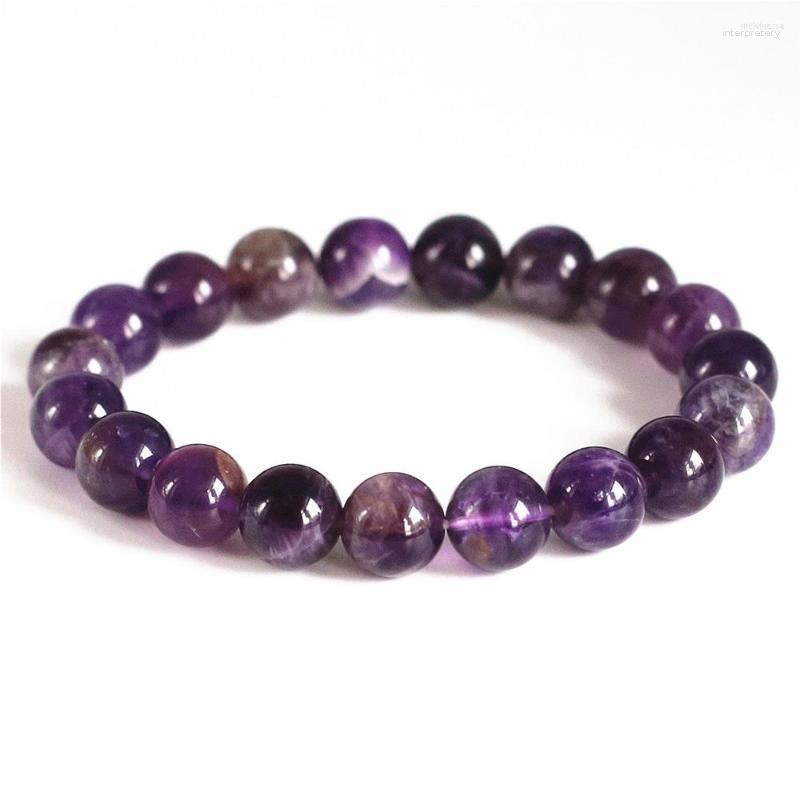 Strand Elegant Purple 10mm Pure Natural Amethysts Crystal Stone Beads Men Bracelets For Women Homme Femme Jewelry
Strand Elegant Purple 10mm Pure Natural Amethysts Crystal Stone Beads Men Bracelets For Women Homme Femme Jewelry