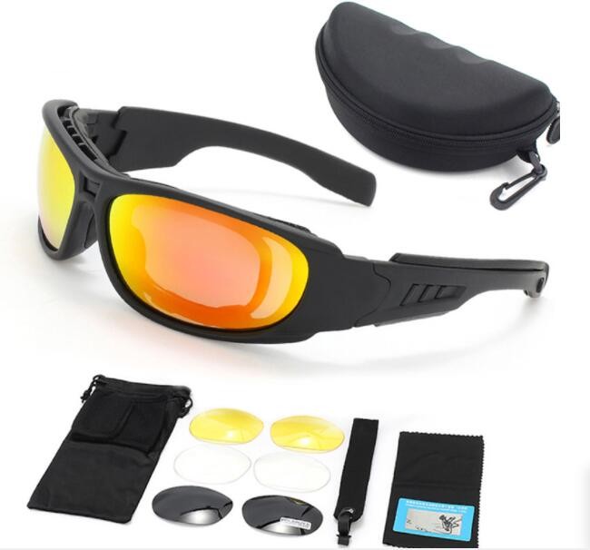 C6 Goggle Set CS Tactical Sports Windshields Military Fans Bulletproof Shooting Glasses Outdoor Riding Equipment
C6 Goggle Set CS Tactical Sports Windshields Military Fans Bulletproof Shooting Glasses Outdoor Riding Equipment