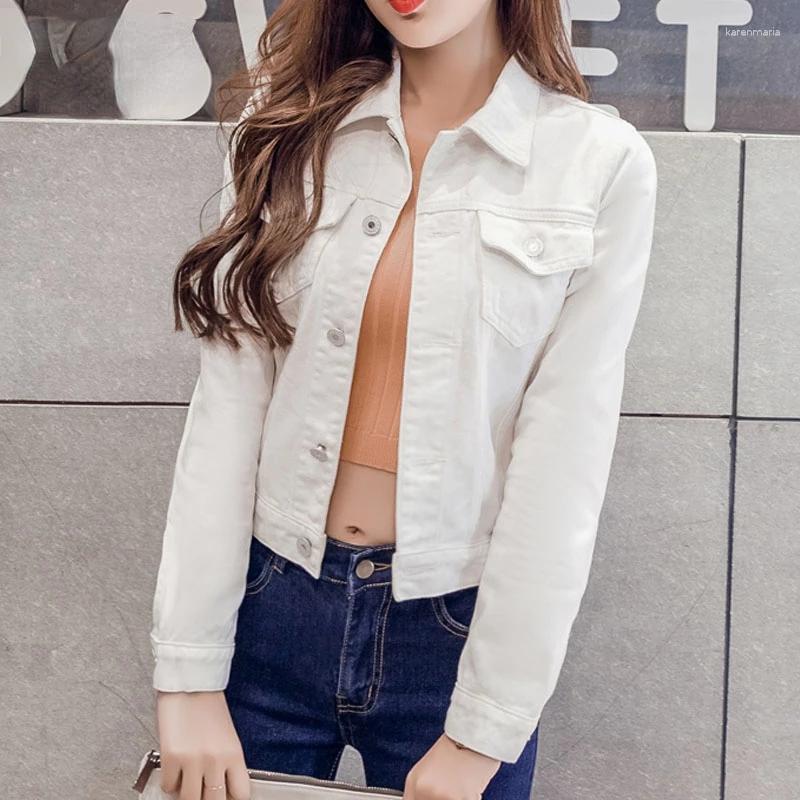 Women' Jackets White Denim Jacket Women' Long Sleeved Slim Fitting Fashion Top Spring And Autumn Solid Short Clothing, Black
Women' Jackets White Denim Jacket Women' Long Sleeved Slim Fitting Fashion Top Spring And Autumn Solid Short Clothing, Black