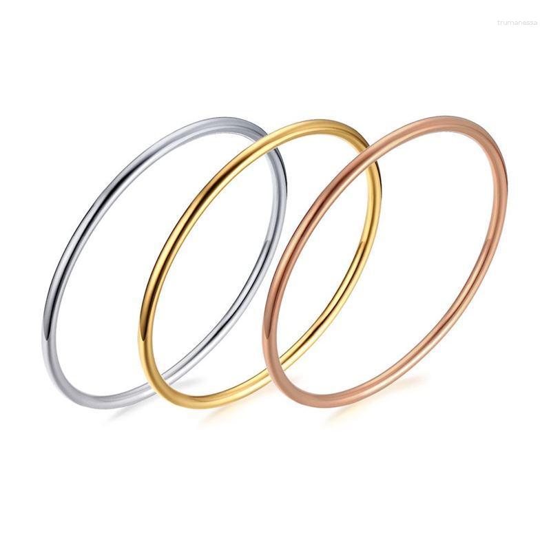 Bangle Simple Bracelet For Women Stainless Steel Round Wire Stacking Bangles Minimalism JewelryBangle Raym22
Bangle Simple Bracelet For Women Stainless Steel Round Wire Stacking Bangles Minimalism JewelryBangle Raym22