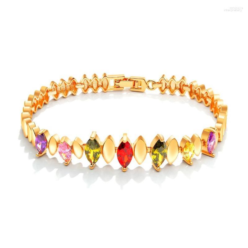 Link Bracelets FATE LOVE Beautiful Cute Wedding Bridal For Women Ladies Inlay Colorful CZ Cubic Zircon Gold Color Fashion Jewelry
Link Bracelets FATE LOVE Beautiful Cute Wedding Bridal For Women Ladies Inlay Colorful CZ Cubic Zircon Gold Color Fashion Jewelry