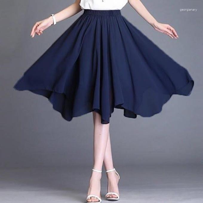 Skirts Fashion Women's High Waist Chiffon Skirt 2023 Summer Plus Size Casual Asymmetric Ruffle Pleated Sweet Party, Purple
Skirts Fashion Women's High Waist Chiffon Skirt 2023 Summer Plus Size Casual Asymmetric Ruffle Pleated Sweet Party, Purple
