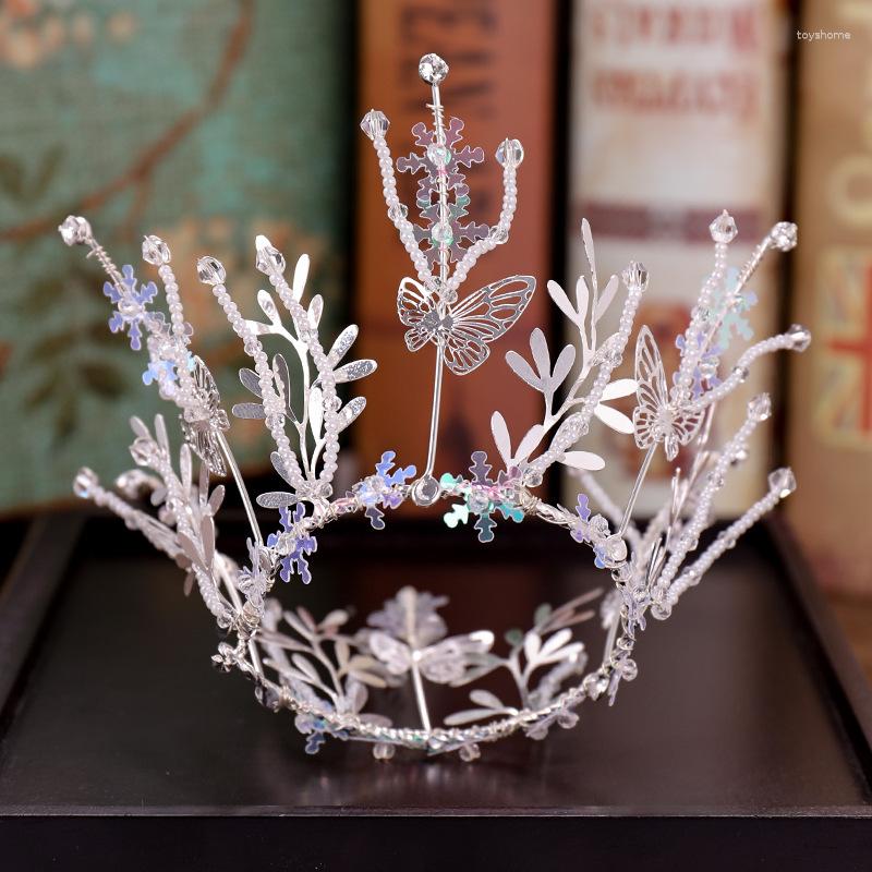 Hair Clips Children Tiaras Flowers Full Circle Crowns Headband Kids Girls Bridal Crystal Crown Wedding Party Accessiories Jewelry Head
Hair Clips Children Tiaras Flowers Full Circle Crowns Headband Kids Girls Bridal Crystal Crown Wedding Party Accessiories Jewelry Head
