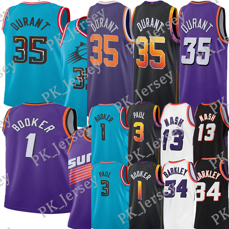 Kevin Durant Devin Booker Chris Paul Basketball Jerseys Deandre Ayton Steve Nash Charles Barkley 2023 City Blue Shirt Purple 1 3 35 34 13 jersey, White
Kevin Durant Devin Booker Chris Paul Basketball Jerseys Deandre Ayton Steve Nash Charles Barkley 2023 City Blue Shirt Purple 1 3 35 34 13 jersey, White