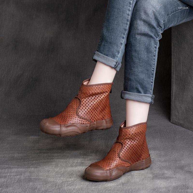 Boots Birkuir Genuine Leather Hollow Out For Women Breathable Zippers Flats Ankle Ladies Sandals Summer Girls, Khaki
Boots Birkuir Genuine Leather Hollow Out For Women Breathable Zippers Flats Ankle Ladies Sandals Summer Girls, Khaki