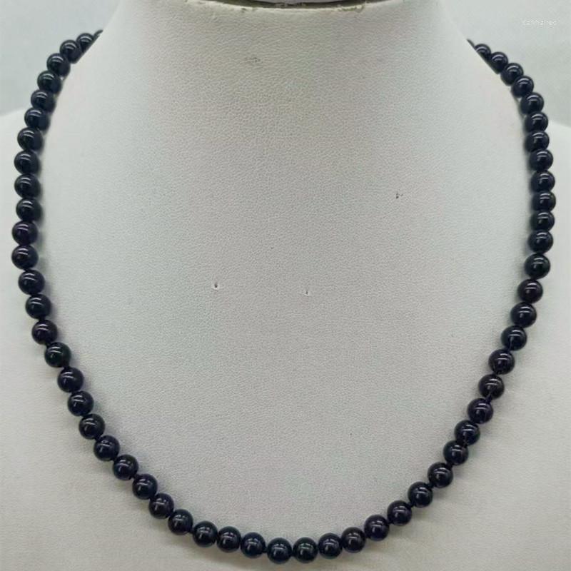 Chains Beautiful Fashion 6mm Black Onyx Agate Round Beads Necklace 20 Inch Ladies Jewelry Gift
Chains Beautiful Fashion 6mm Black Onyx Agate Round Beads Necklace 20 Inch Ladies Jewelry Gift