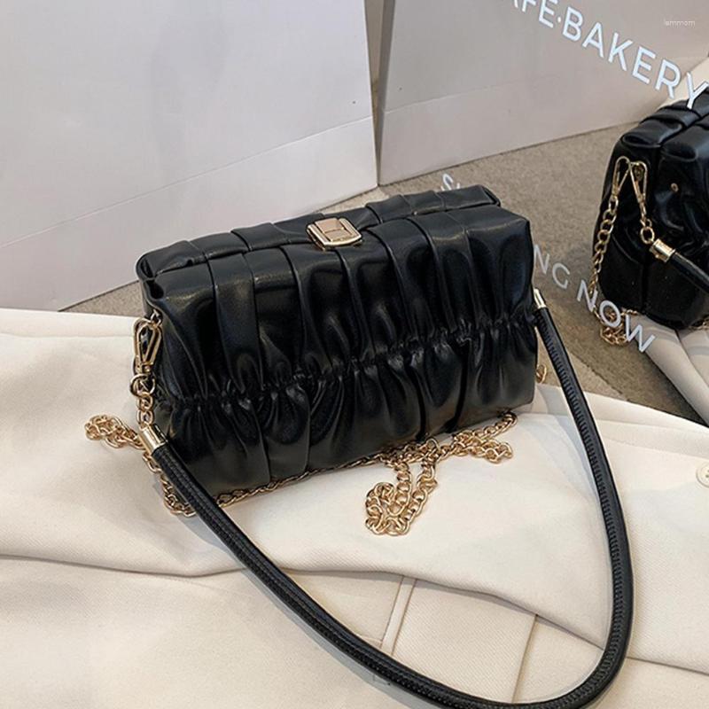 Evening Bags Design Fashion Women Crossbody Ladies Shoulder Bag Tote Pleated PU Double Chain Large Capacity Shopping, Pink
Evening Bags Design Fashion Women Crossbody Ladies Shoulder Bag Tote Pleated PU Double Chain Large Capacity Shopping, Pink