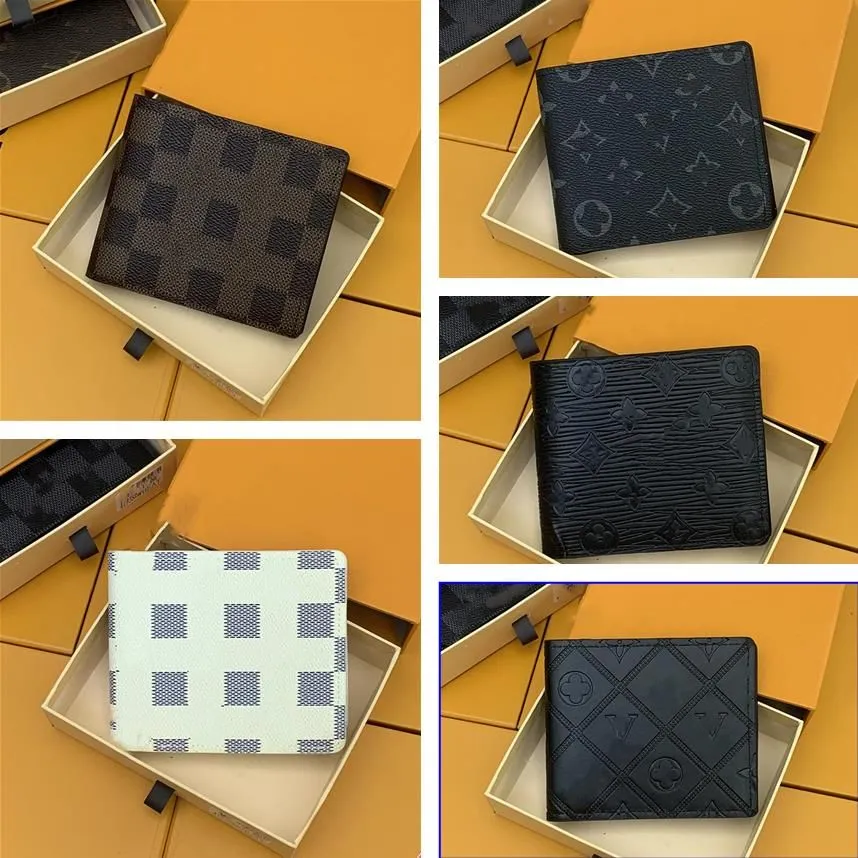 Designer Checker Flower printing Card Holder Wallet Men Women Short Wallets Graffiti Leather Woman Purse Fashion Credit Card Cardholder Man Coin Purses With Box, Embossed black flower
Designer Checker Flower printing Card Holder Wallet Men Women Short Wallets Graffiti Leather Woman Purse Fashion Credit Card Cardholder Man Coin Purses With Box, Embossed black flower