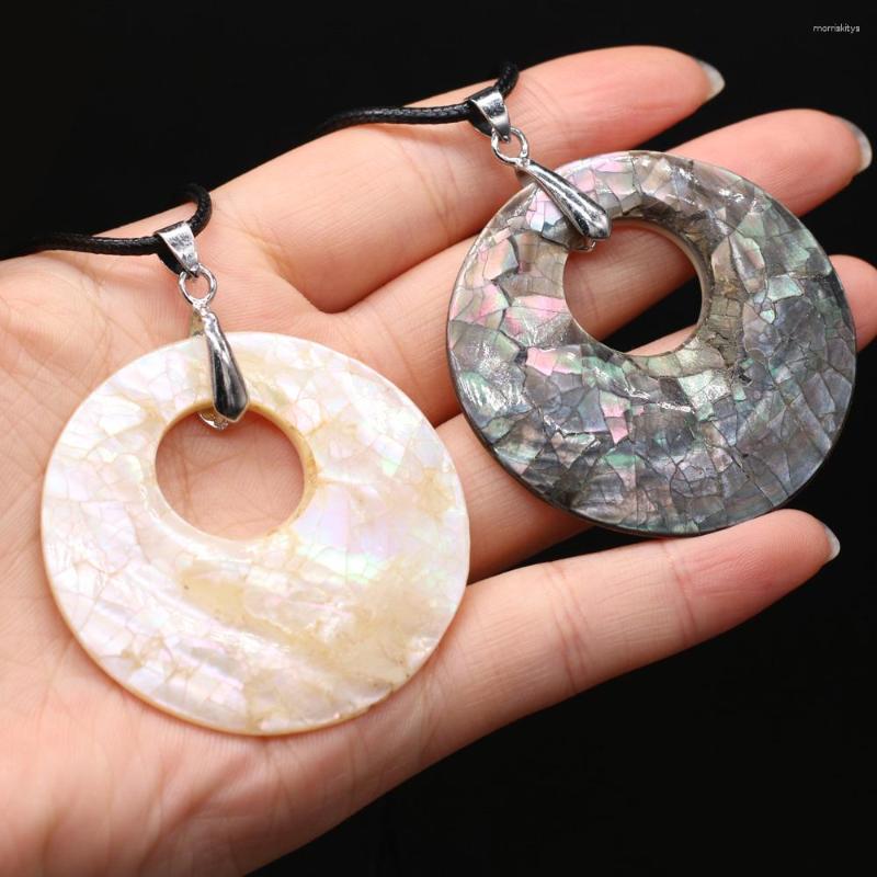 Pendant Necklaces Yachu Natural Shell Abalone White Alloy Round Necklace For Jewelry MakingDIY Accessory Charm Gift Decor50x50mm
Pendant Necklaces Yachu Natural Shell Abalone White Alloy Round Necklace For Jewelry MakingDIY Accessory Charm Gift Decor50x50mm