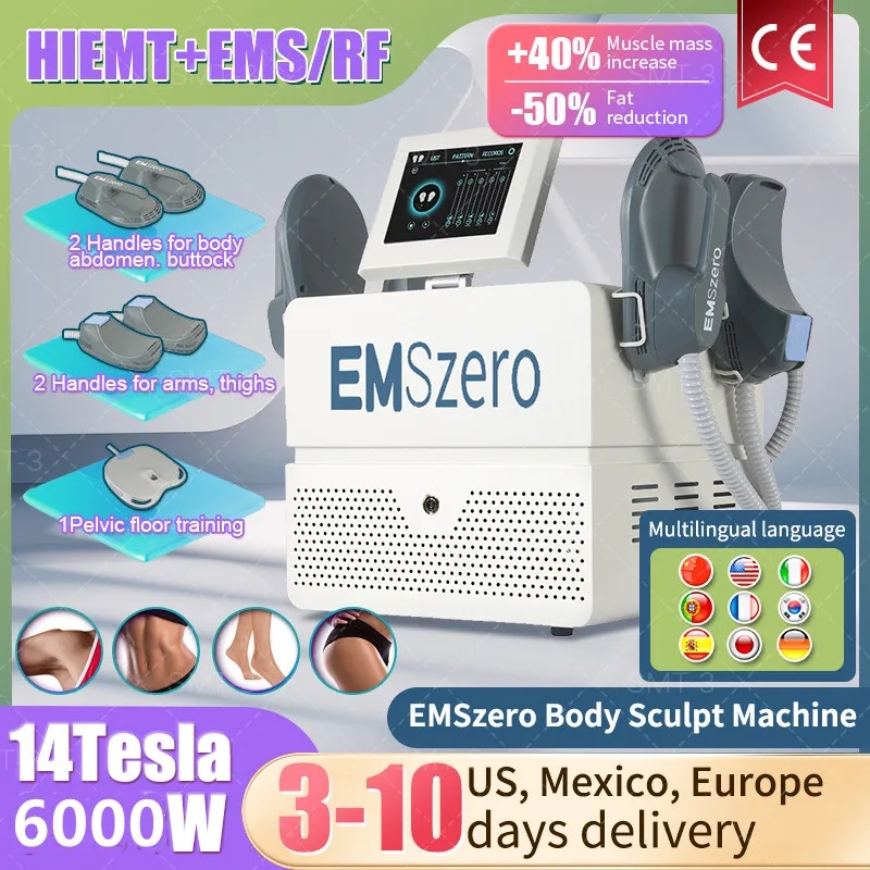 2023 14 Tesla 6000w DLS-EMSLIM Muscle Stimulate Fat Removal Body Slimming Butt Build Sculpt Machine EMS EMSzero
2023 14 Tesla 6000w DLS-EMSLIM Muscle Stimulate Fat Removal Body Slimming Butt Build Sculpt Machine EMS EMSzero