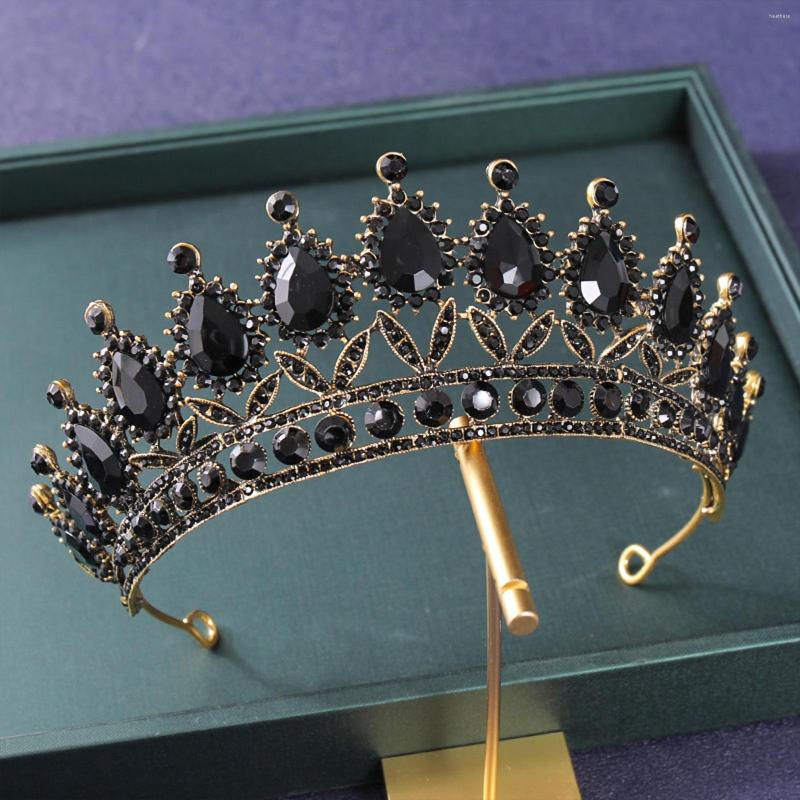 Hair Clips Baroque Bridal Crown Vintage Princess Queen Headwear Crystal Tiara For Women Wedding Dress Accessories Jewelry
Hair Clips Baroque Bridal Crown Vintage Princess Queen Headwear Crystal Tiara For Women Wedding Dress Accessories Jewelry