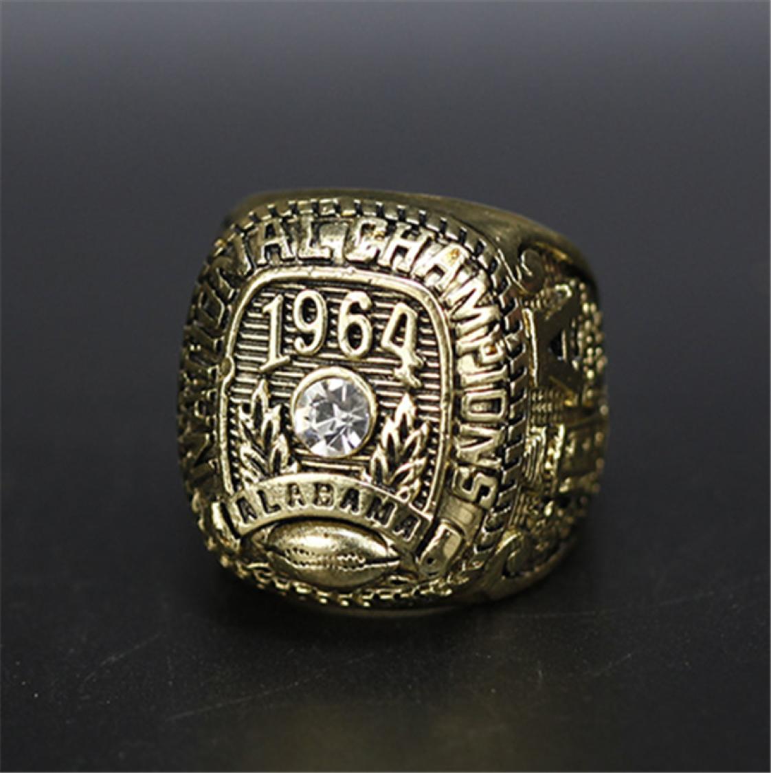 1964 Alabama Crimson Tide College Football National Championship Ring man fashion zinc alloy sports jewelry6189236
1964 Alabama Crimson Tide College Football National Championship Ring man fashion zinc alloy sports jewelry6189236