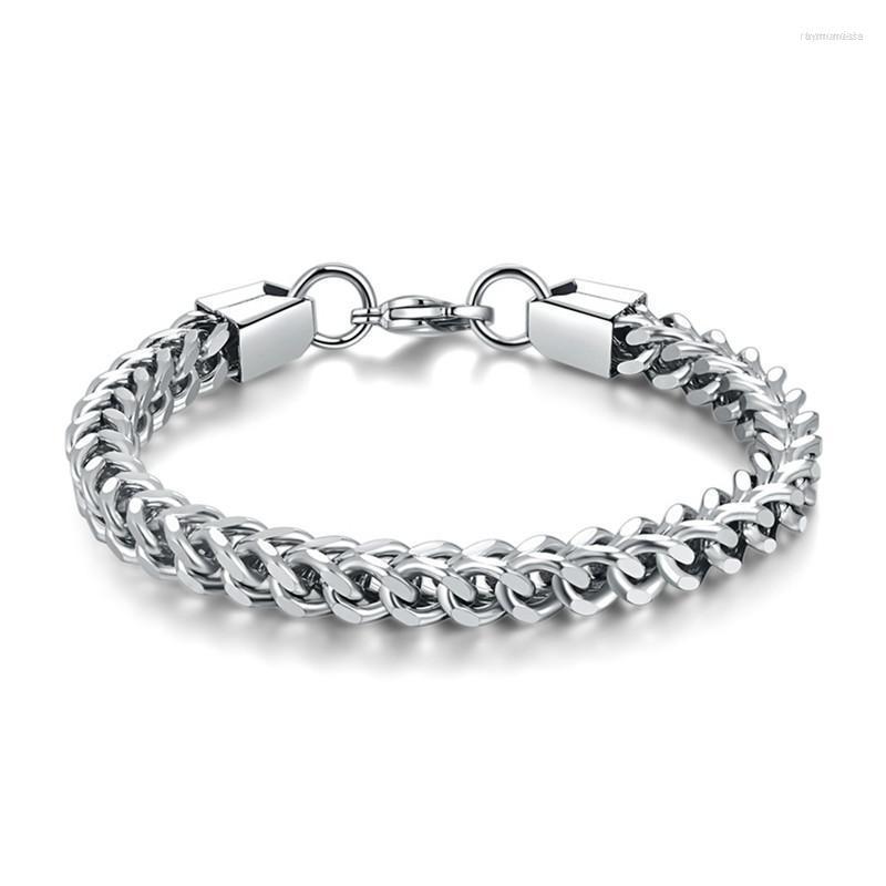 Link Bracelets Chain Stainless Steel Bracelet Luxury Men Charm Rock Fashion Jewelry Curb Cuban Male AccessoriesLink Raym22
Link Bracelets Chain Stainless Steel Bracelet Luxury Men Charm Rock Fashion Jewelry Curb Cuban Male AccessoriesLink Raym22