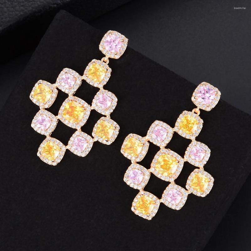 Dangle Earrings GODKI 43mm Luxury Square Geometry Multicolor Full Mirco Cubic Zirconia Setting Wedding Sea Holiday Earring Fashion Jewelry
Dangle Earrings GODKI 43mm Luxury Square Geometry Multicolor Full Mirco Cubic Zirconia Setting Wedding Sea Holiday Earring Fashion Jewelry
