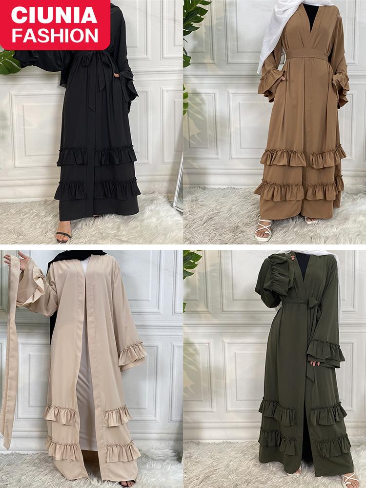 Ethnic Clothing High Quality Nida Ramadan Muslim Woman Kimono Caftan Marocain Black Abaya Islam Dubai African Kaftan Arabic Abayat Robe
Ethnic Clothing High Quality Nida Ramadan Muslim Woman Kimono Caftan Marocain Black Abaya Islam Dubai African Kaftan Arabic Abayat Robe