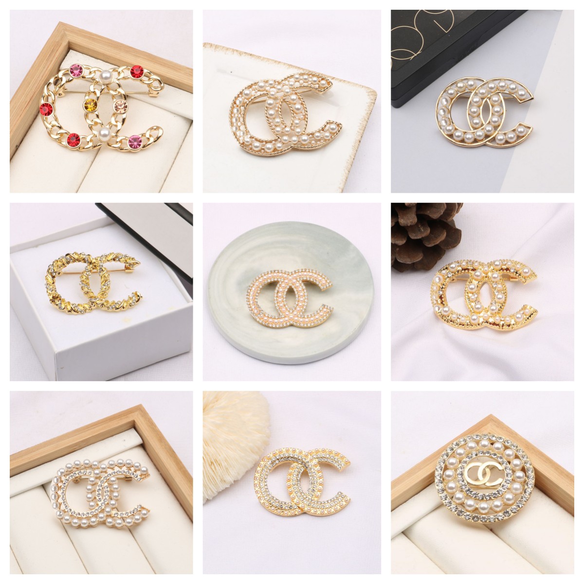 Designer C Double Letter Brooches Women Men Couples Luxury Brand Rhinestone Diamond Crystal Pearl Brooch Pin Metal Fashion Jewelry Accessories 20style
Designer C Double Letter Brooches Women Men Couples Luxury Brand Rhinestone Diamond Crystal Pearl Brooch Pin Metal Fashion Jewelry Accessories 20style