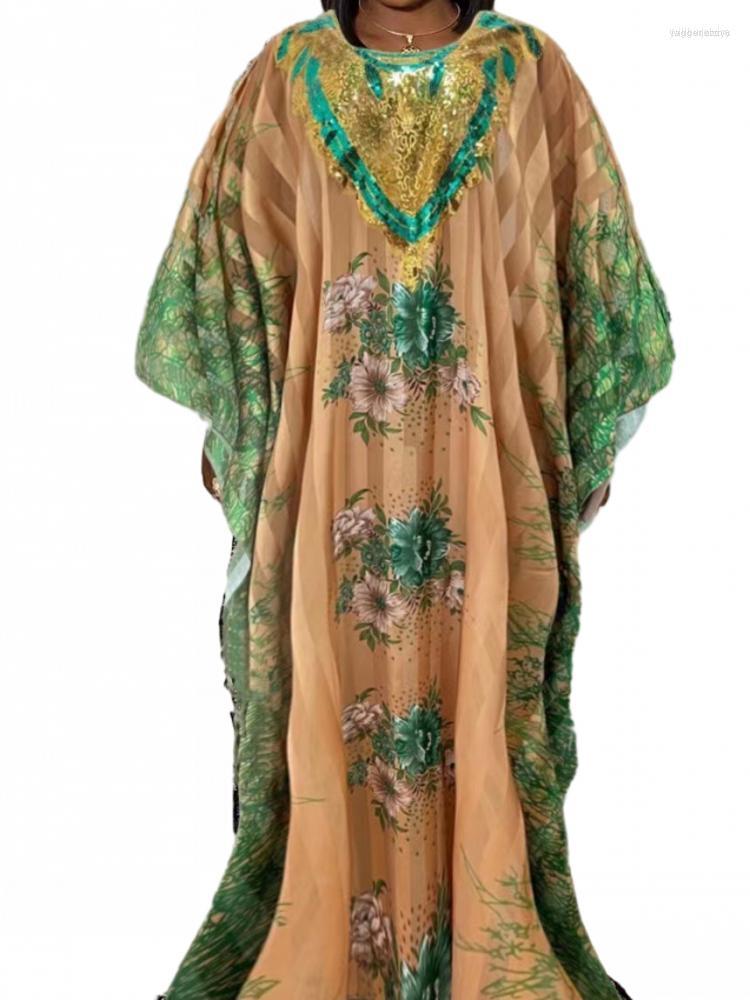 Ethnic Clothing Dashiki African Dress For Women Africa Clothes Evening Sequins Print Maxi Long Loose Robe Middle Eastern Muslim Fashion
Ethnic Clothing Dashiki African Dress For Women Africa Clothes Evening Sequins Print Maxi Long Loose Robe Middle Eastern Muslim Fashion