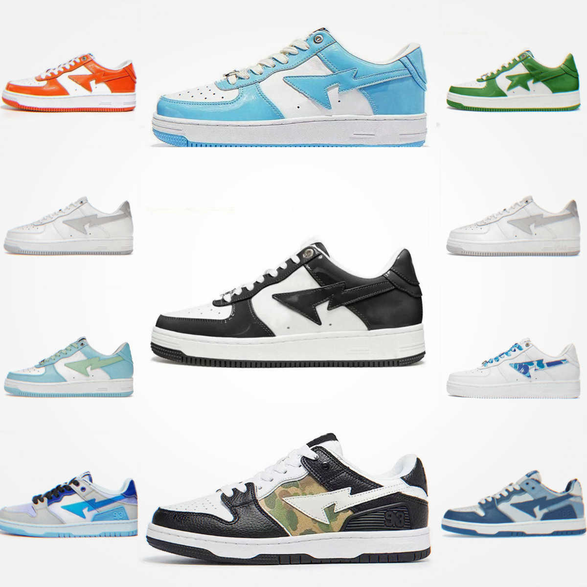 Trainers SK8 Casual Sports Shoes JJJJound Low Men Women Italy BapeSTas Color Camo Combo Pink Stas Runner Bathing Patent Leather Green Black White Designer Sneakers, Please contact us
Trainers SK8 Casual Sports Shoes JJJJound Low Men Women Italy BapeSTas Color Camo Combo Pink Stas Runner Bathing Patent Leather Green Black White Designer Sneakers, Please contact us