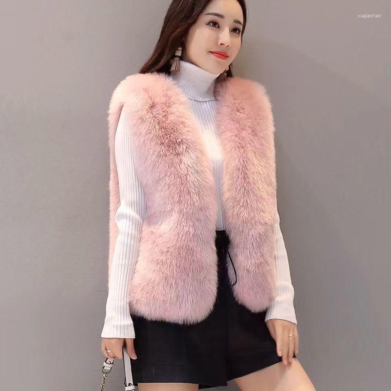 Women' Fur Faux Elegant Women' Coat Vest Solid Color Jacket Ladies Spring Autumn Fluffy Casual Sleeveless V Neck Outerwear M438, Pink
Women' Fur Faux Elegant Women' Coat Vest Solid Color Jacket Ladies Spring Autumn Fluffy Casual Sleeveless V Neck Outerwear M438, Pink