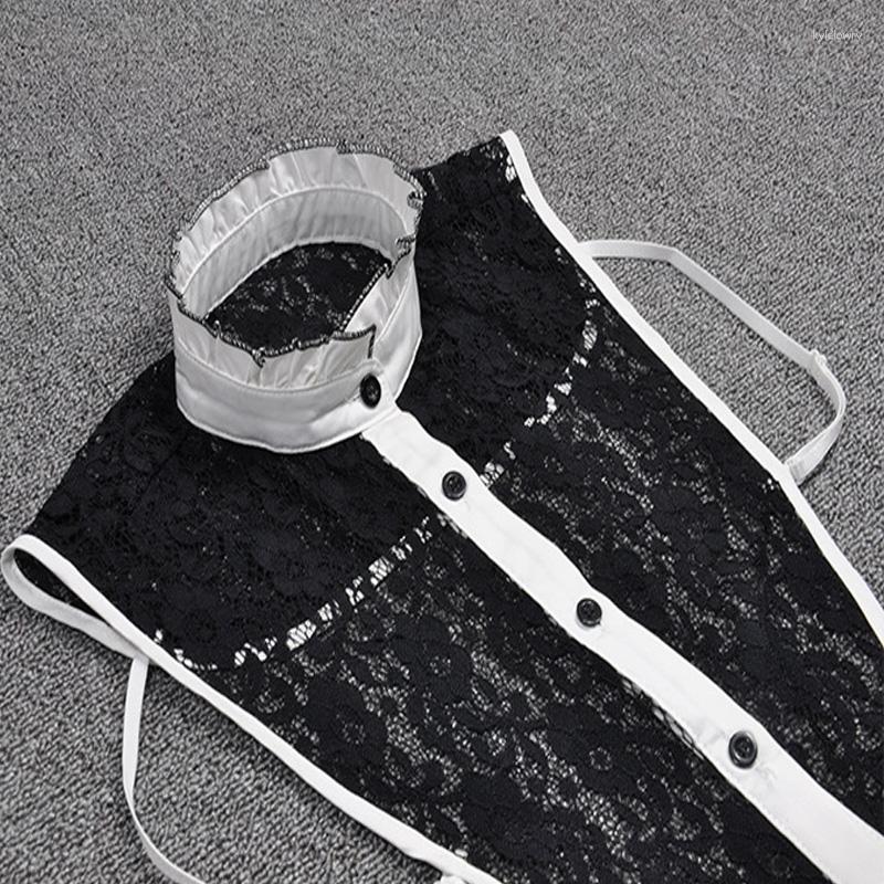 Women's Blouses Fashion Stand Collar Wild Lace Embroidery Women Accessories Sexy Fake Flower Sweater Alley Cotton, Picture shown
Women's Blouses Fashion Stand Collar Wild Lace Embroidery Women Accessories Sexy Fake Flower Sweater Alley Cotton, Picture shown