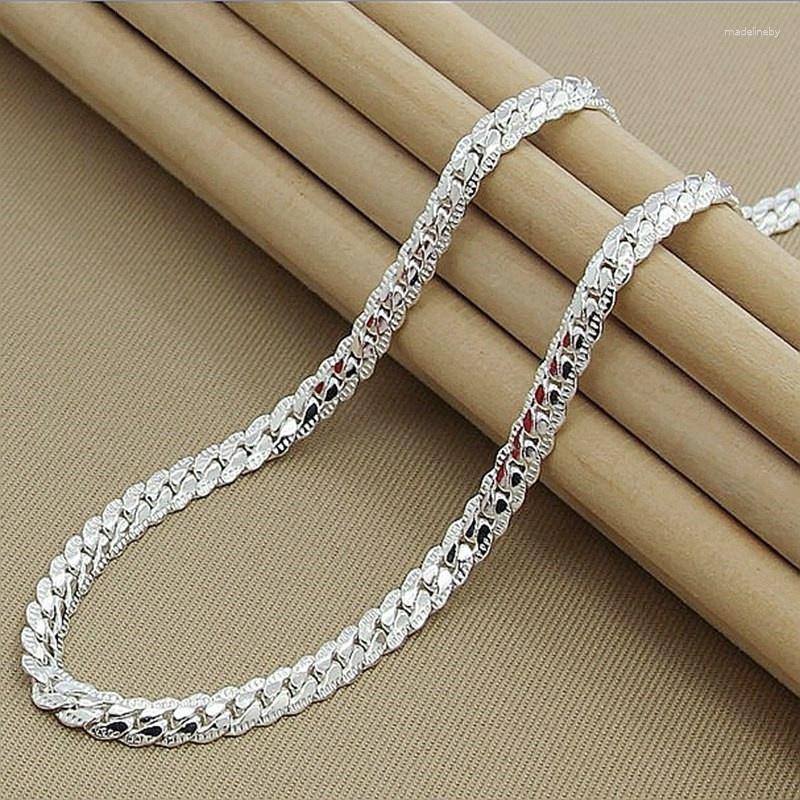 Chains 5MM Full Sideways Silver Gold Plated Punk Chain Necklace Fashion Jewelry Statement For Women And Men
Chains 5MM Full Sideways Silver Gold Plated Punk Chain Necklace Fashion Jewelry Statement For Women And Men