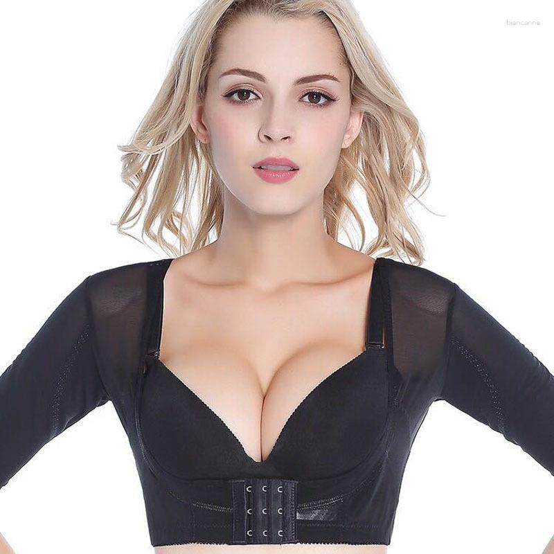Women's Shapers Women Shapewear Arm Shaper Upper Back Support Shoulder Brace Belt Posture Corrector Slimmer Seamless Top Bra Underwear, Black
Women's Shapers Women Shapewear Arm Shaper Upper Back Support Shoulder Brace Belt Posture Corrector Slimmer Seamless Top Bra Underwear, Black