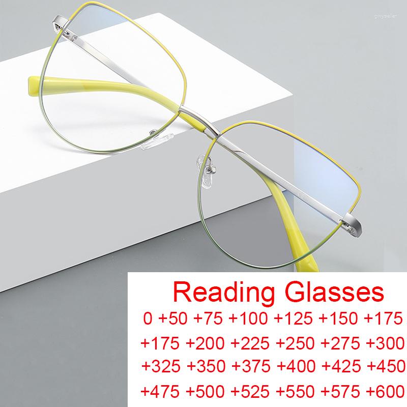 Sunglasses Fashion Sexy Metal Cat Eye Reading Glasses Women Anti Blue Light Computer Eyewear Finished Presbyopia Eyeglasses Plus 0 To 6.0
Sunglasses Fashion Sexy Metal Cat Eye Reading Glasses Women Anti Blue Light Computer Eyewear Finished Presbyopia Eyeglasses Plus 0 To 6.0