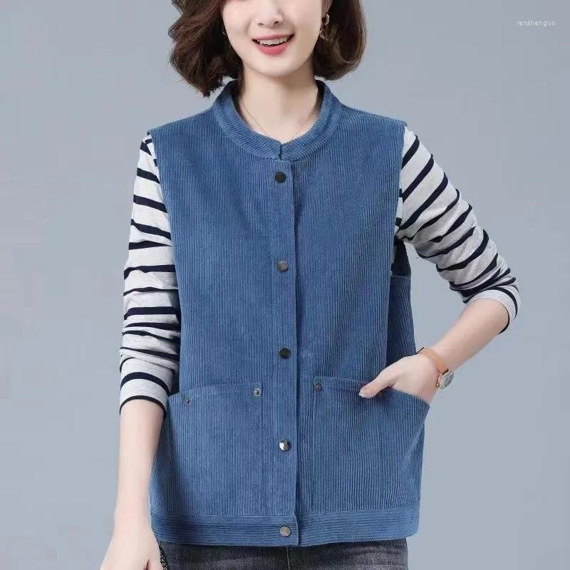 Women's Vests Corduroy Vest Women's Short 2023 Spring Autumn Loose Casual Mother Outside Wear Waistcoat Sleeveless Jacket Vintage Solid, Beige
Women's Vests Corduroy Vest Women's Short 2023 Spring Autumn Loose Casual Mother Outside Wear Waistcoat Sleeveless Jacket Vintage Solid, Beige