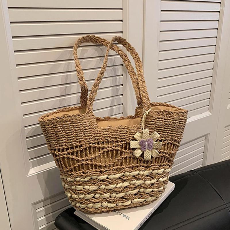 Evening Bags Designer Luxury Women Straw Beach Bag Fashion Hollow Shoulder Trend Large Capacity Weave Travel Purses Casual Tote, Beige
Evening Bags Designer Luxury Women Straw Beach Bag Fashion Hollow Shoulder Trend Large Capacity Weave Travel Purses Casual Tote, Beige