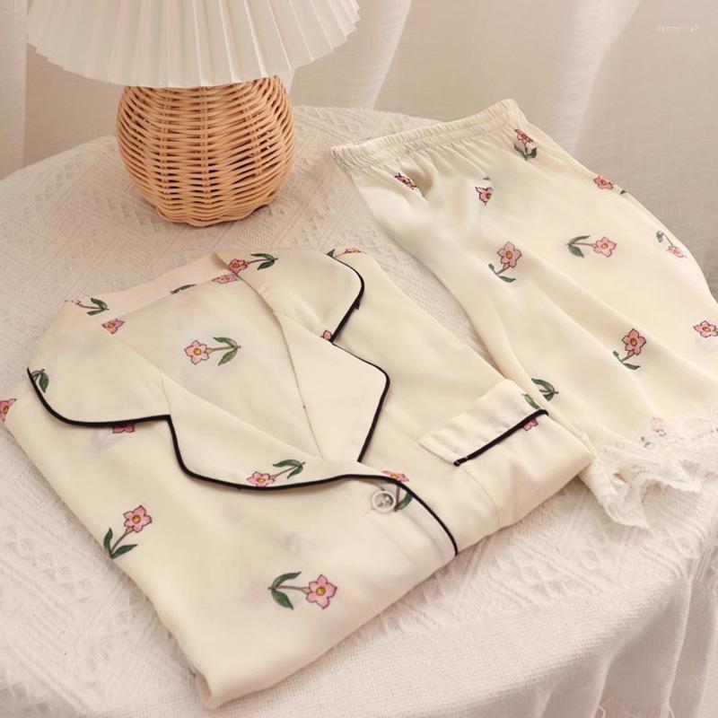 Women's Sleepwear Light Luxury High-end Pajamas Women's Long-sleeved Silk Satin Homewear Ladies Sexy Casual Loose Two-piece Suit, Lw-9205
Women's Sleepwear Light Luxury High-end Pajamas Women's Long-sleeved Silk Satin Homewear Ladies Sexy Casual Loose Two-piece Suit, Lw-9205