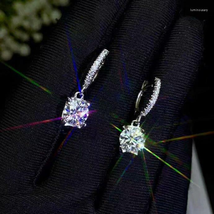 Stud Earrings Lanzyo 925 Sterling Silver Natuarl Moissanite Diamond Girls Birthday Gift Fine Jewelry Woman
Stud Earrings Lanzyo 925 Sterling Silver Natuarl Moissanite Diamond Girls Birthday Gift Fine Jewelry Woman