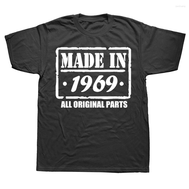 Men's T Shirts Novelty Awesome Made In 1969 Graphic Cotton Streetwear Short Sleeve Birthday Gifts Summer Style T-shirt Mens Clothing, White
Men's T Shirts Novelty Awesome Made In 1969 Graphic Cotton Streetwear Short Sleeve Birthday Gifts Summer Style T-shirt Mens Clothing, White