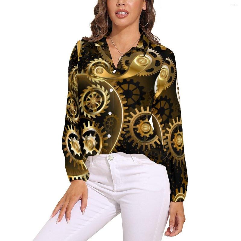 Women' Blouses Steampunk Brass Gears Blouse Retro Print Kawaii Design Women Long Sleeve Streetwear Shirts Autumn Oversized Top, Style-11
Women' Blouses Steampunk Brass Gears Blouse Retro Print Kawaii Design Women Long Sleeve Streetwear Shirts Autumn Oversized Top, Style-11
