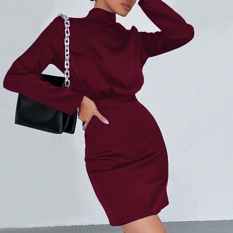 Party Dresses 2023 Spring European And American Backless Bow High Neck Sexy Bag Buttock Dress, Black
Party Dresses 2023 Spring European And American Backless Bow High Neck Sexy Bag Buttock Dress, Black