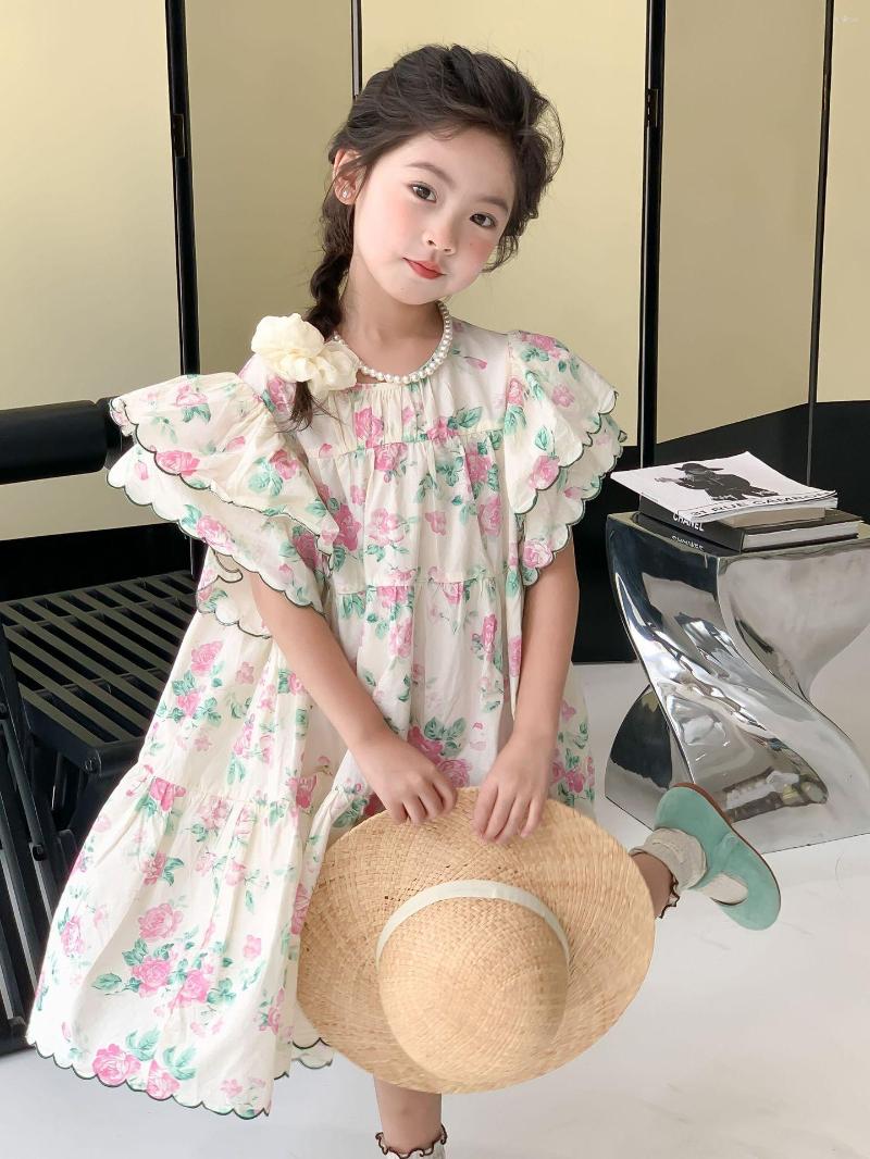 Girl Dresses Baby Girls Flare Sleeve Flower Dress Summer Cotton Clothing Fashion Wear Kids A-line Wide Beach Holiday Print Costume, Picture shown
Girl Dresses Baby Girls Flare Sleeve Flower Dress Summer Cotton Clothing Fashion Wear Kids A-line Wide Beach Holiday Print Costume, Picture shown