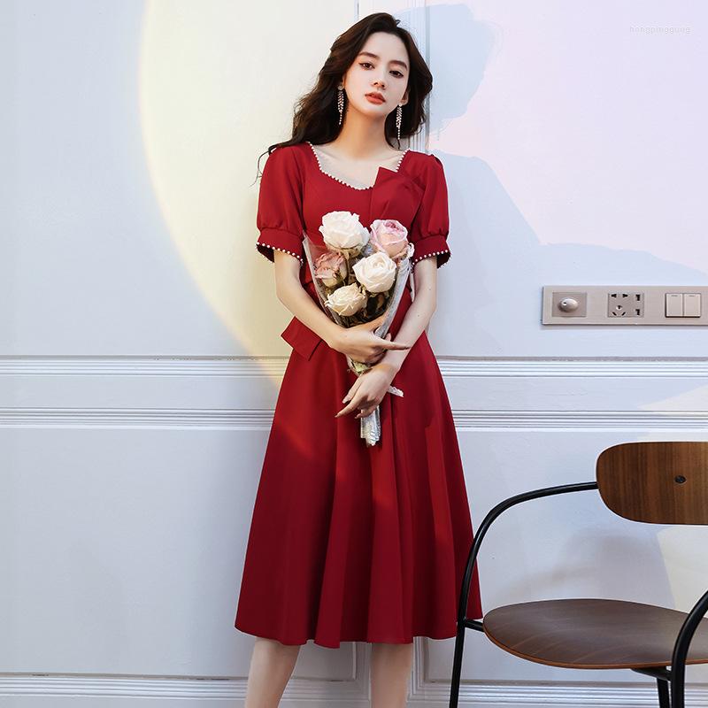 Ethnic Clothing Elegant Beading Square Collar Puff Sleeve A-Line Evening Dress Cheongsam Back Zipper Prom Fomail Gown Vestidos De Noche
Ethnic Clothing Elegant Beading Square Collar Puff Sleeve A-Line Evening Dress Cheongsam Back Zipper Prom Fomail Gown Vestidos De Noche