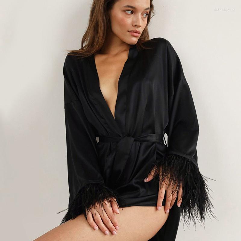 Women' Swimwear Beach Dress Women Clothing Summer 2023 Cover Up Pajama Long Sleeve Feather Robe Cardigan Sexy Satin Bathrobe Pure Color, White
Women' Swimwear Beach Dress Women Clothing Summer 2023 Cover Up Pajama Long Sleeve Feather Robe Cardigan Sexy Satin Bathrobe Pure Color, White
