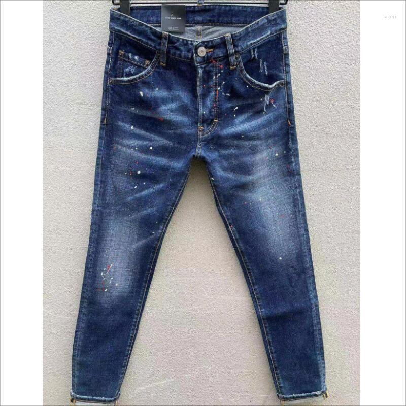 Men's Jeans Fashion Men's Casual Hole Spray Paint Trendy Moto&Biker High Street Denim Fabric Pants 073#, 073
Men's Jeans Fashion Men's Casual Hole Spray Paint Trendy Moto&Biker High Street Denim Fabric Pants 073#, 073